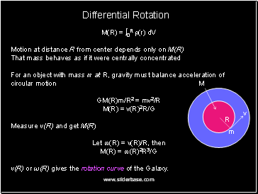 M(R) = 0R (r) dV