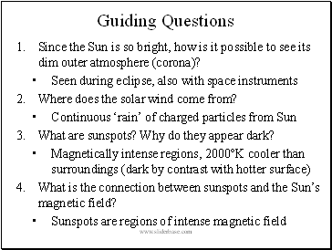 Guiding Questions
