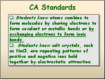 CA Standards