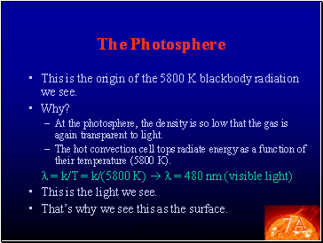 The Photosphere
