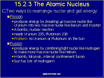 15.2.3 The Atomic Nucleus