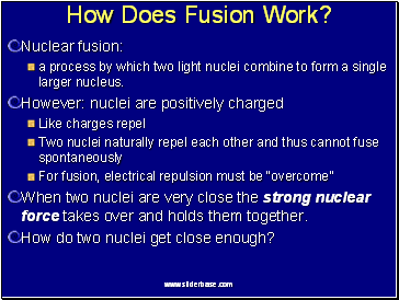 How Does Fusion Work?
