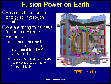 Fusion Power on Earth