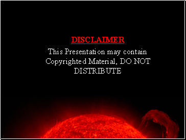 DISCLAIMER