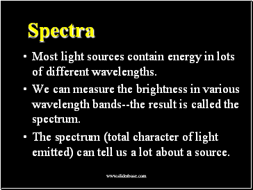 Spectra