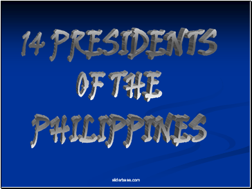 14 Presidents of the Philippines