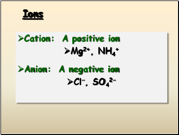 Ions