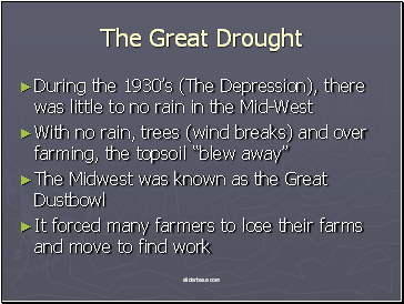 The Great Drought