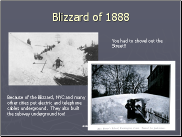 Blizzard of 1888