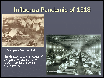 Influenza Pandemic of 1918