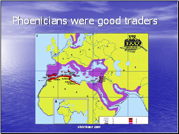 Phoenicians were good traders