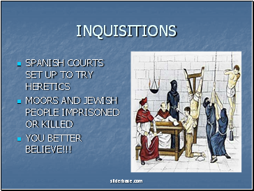 INQUISITIONS