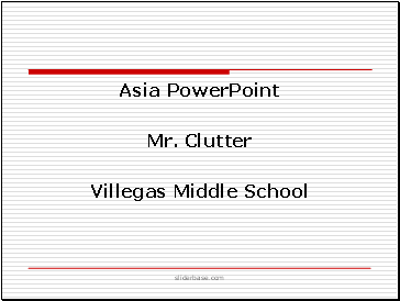 Asia PowerPoint