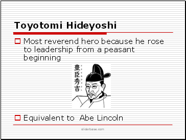 Toyotomi Hideyoshi