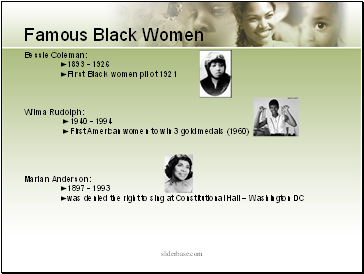 Famous Black Women