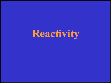 Reactivity