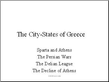 The City-States of Greece