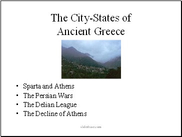 The City-States of Ancient Greece