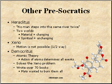 Other Pre-Socratics