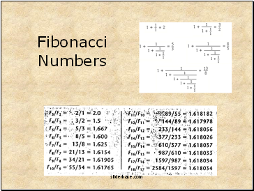 Fibonacci Numbers