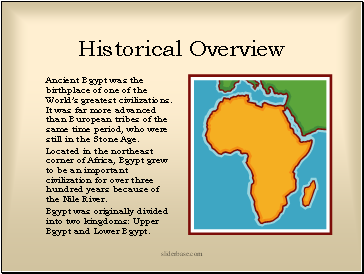 Historical Overview