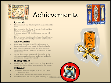 Achievements