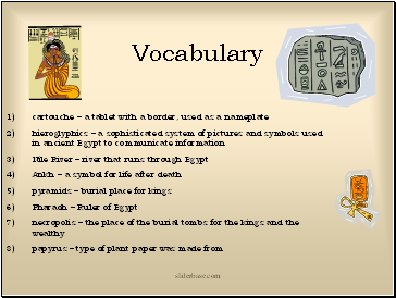 Vocabulary