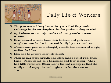 Daily Life of Workers