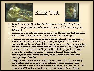 King Tut