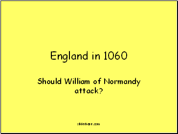 England in 1060