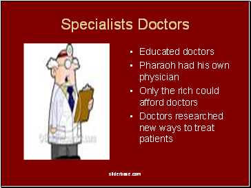 Specialists Doctors