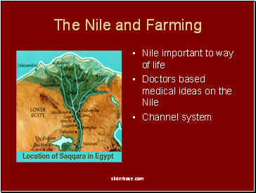 The Nile and Farming