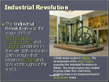 Industrial revolution