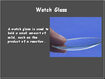 Watch Glass