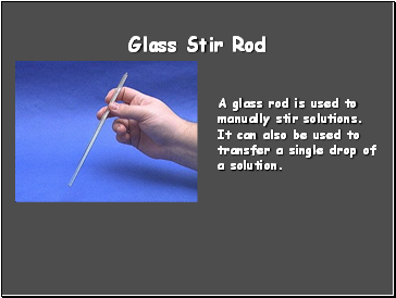 Glass Stir Rod