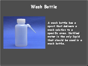 Wash Bottle