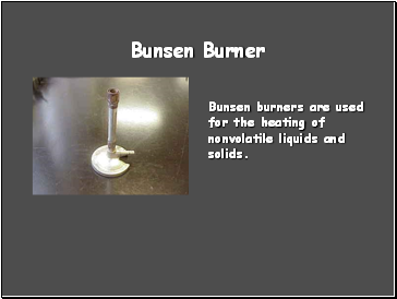 Bunsen Burner