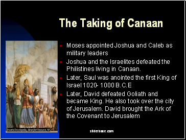 The Taking of Canaan