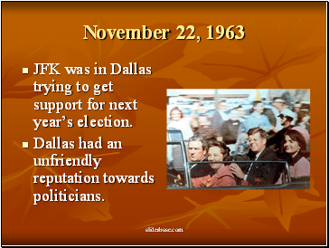 November 22, 1963