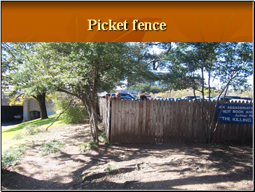 Picket fence