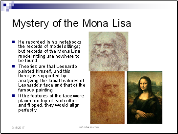 Mystery of the Mona Lisa