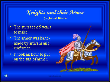 Knights and their Armor