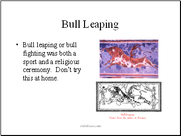 Bull Leaping
