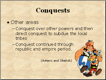 Conquests