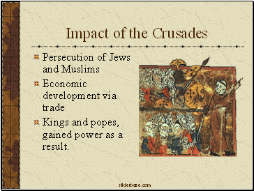 Impact of the Crusades