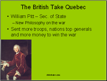 The British Take Quebec