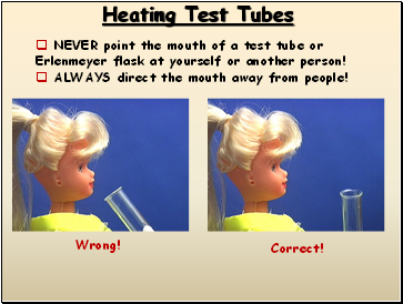 Heating Test Tubes