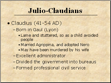 Julio-Claudians