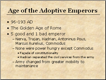 Age of the Adoptive Emperors