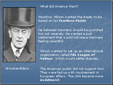 Woodrow Wilson